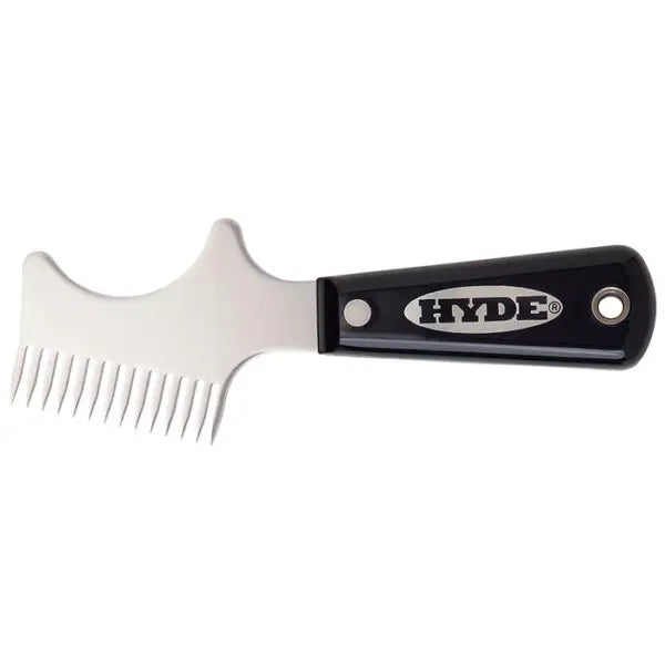 Hyde Tools 45960 Black & Silver Stainless Steel Paint Brush & Roller Cleaner