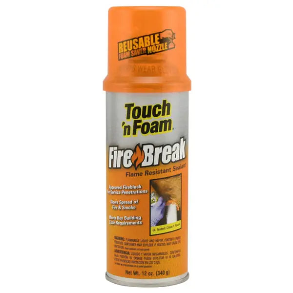 12 Oz Dap 501212 Touch N Foam, Firebreak Flame Resistant Sealant