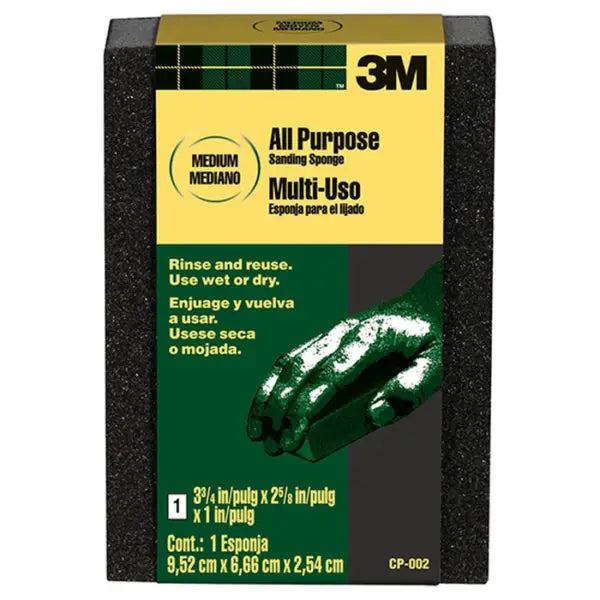 3-3-4 x 2-5-8 x 1 3M CP002 Pro-Pak Sponge, Medium