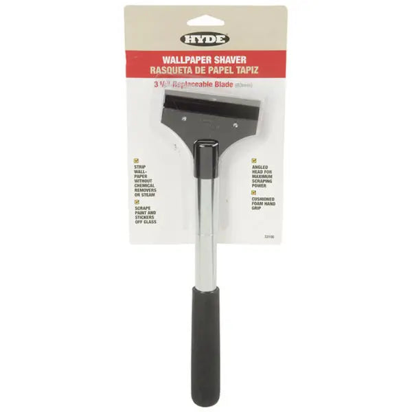 3-1-4 Hyde Tools 33100 Hyde Multi-Purpose Wallpaper Shaver-Scraper