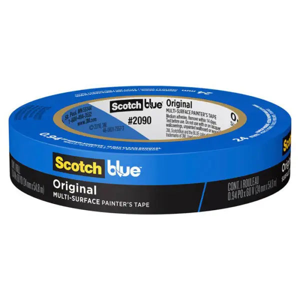 Pallet (3024 ct) of .94 x 60 Yds 3M 2090-24N Blue Scotch Blue Original Painter