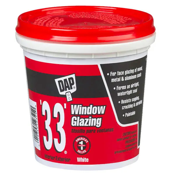 1 Pt Dap 12121 White #33 Glazing Glazing Compound