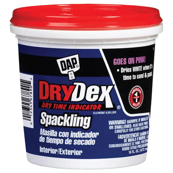 1-2 Pt Dap 12328 DryDex Interior-Exterior Spackling