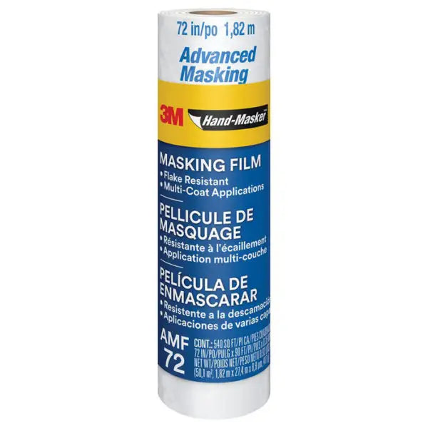 Pallet (1152 ct) of 72 x 90 3M AMF72 Hand-Masker PreFolded Advanced Masking Film