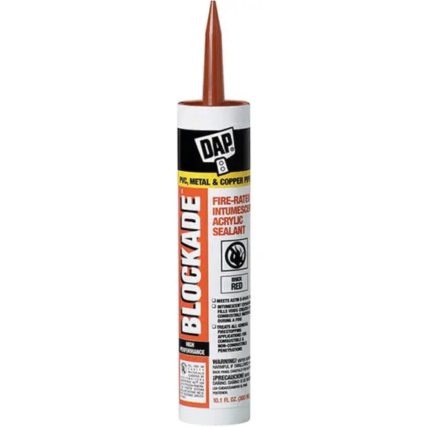 10.1 Oz Dap 18858 Red Blockade High Performance Intumescent Acrylic Sealant