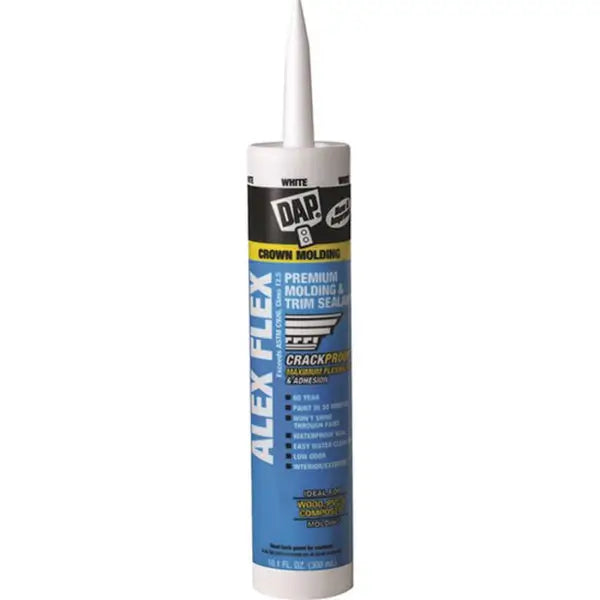 10.1 Oz Dap 18542 Alex Flex Premium Molding and Trim Sealant