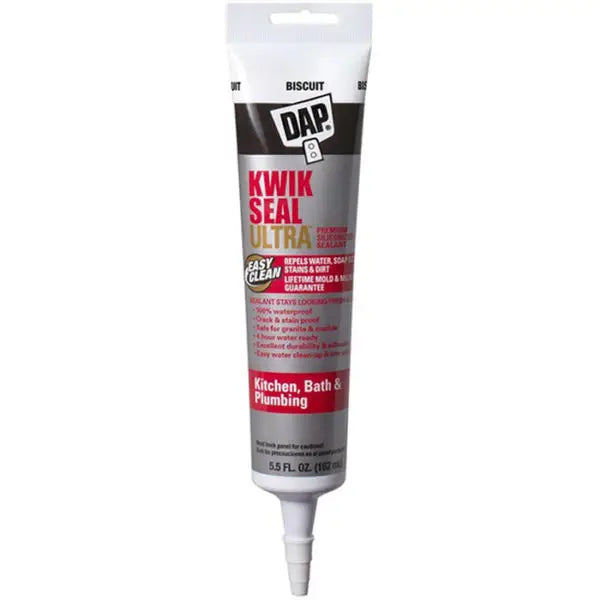 5.5 Oz Dap 18916 Biscuit Kwik Seal Ultra Premium Silicone Sealant