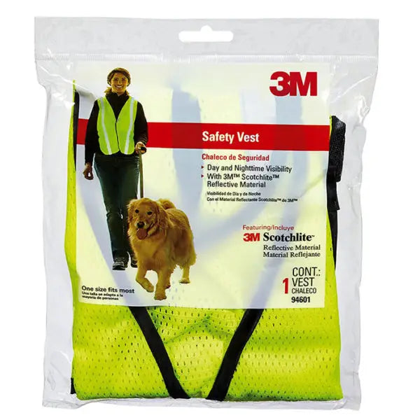 3M 94601-80030T Yellow Tekk Protection Day-Nighttime Safety Vest